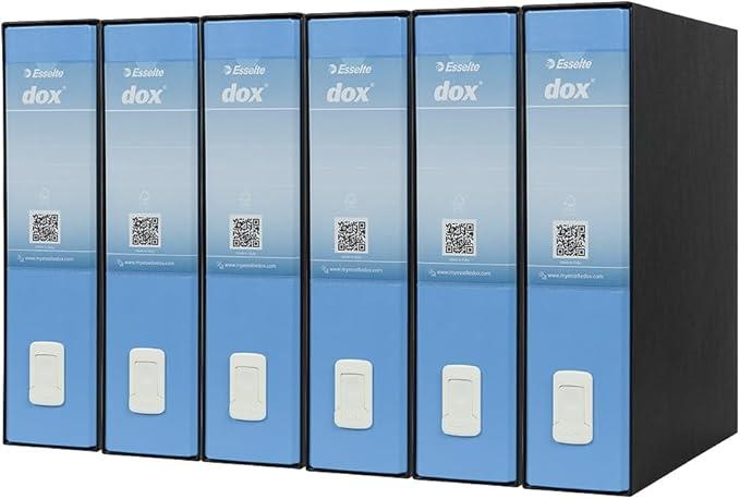 Rexel Dox 2 Lever Arch Blue - D15216