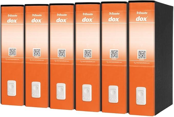 Rexel Dox 2 Lever Arch Orange - D26202