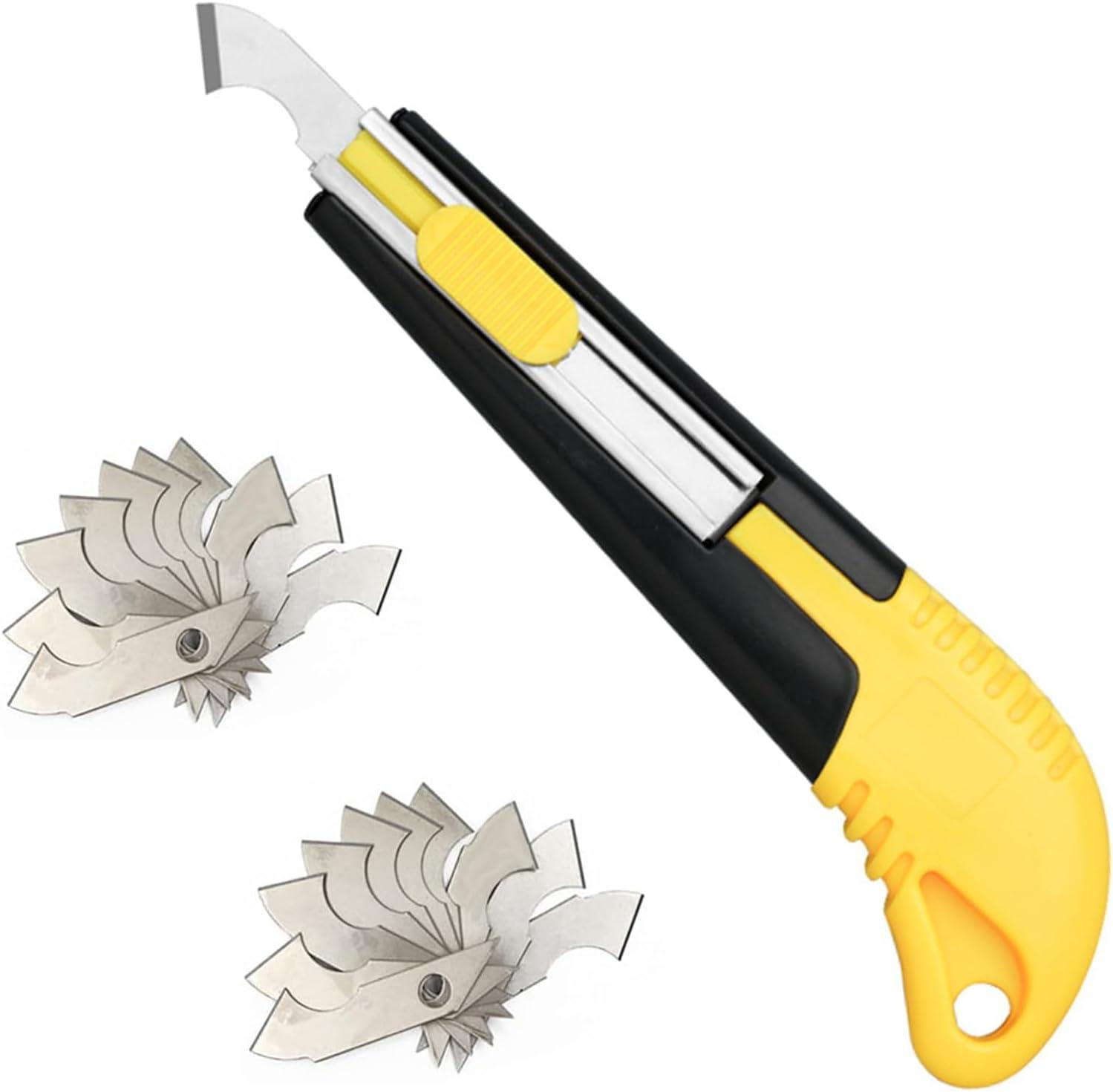 GIONAR Plexiglass Cutter Set with 20 Blades – Professional Acrylic & PVC Plastic Sheet Cutting Tool for Plexiglass, ABS & Acrylic Panels