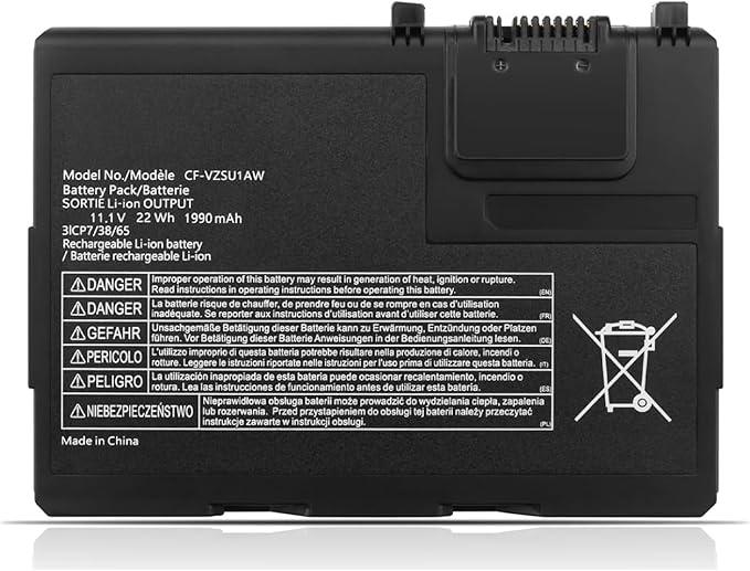Panasonic CF-VZSU1AW spare part battery