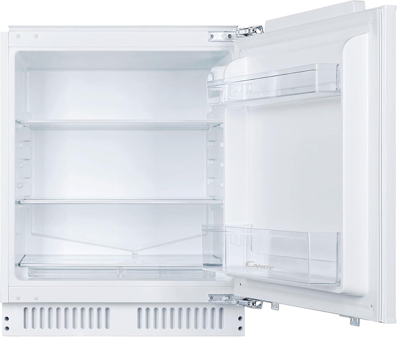 Candy CMLS68EWK Integrated Undercounter Fridge | 135L Capacity – White