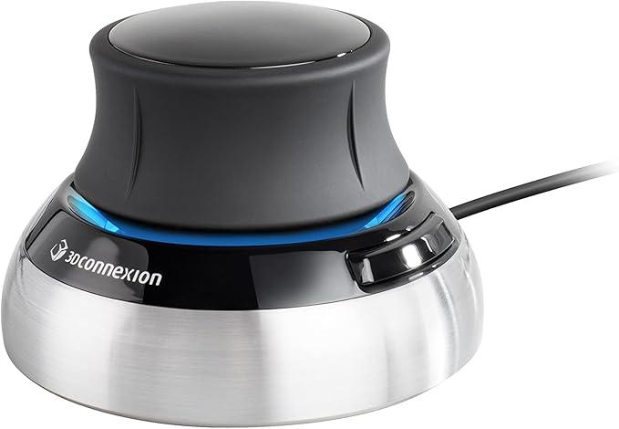 3Dconnexion SpaceMouse Compact 3DX-700059 3D Mouse, black