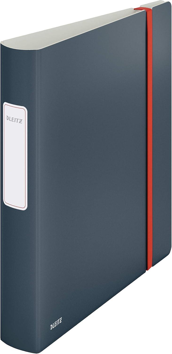 Leitz 180° Active Polyfoam Lever Arch File Cosy Range 60mm A4 Velvet Grey Pack of 6 10390089