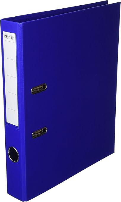 Centra Lever Arch File PP 50mm Blue