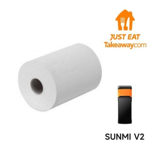 ValueX 79 x 50mm Thermal Rolls (Box of 40) Just-Eat/ Sunmi Machine Rolls