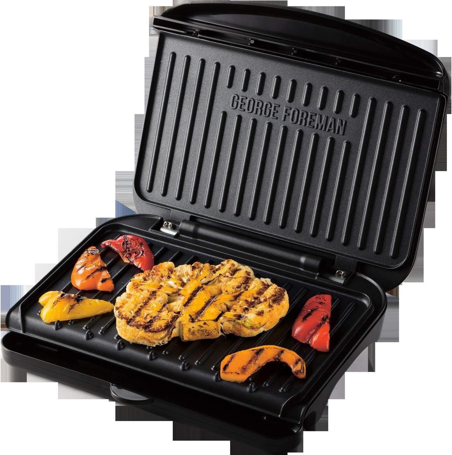George Foreman Medium Fit Health Grill Black 25810