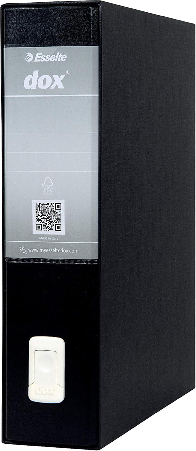 Rexel Dox 2 Lever Arch Black - D26210