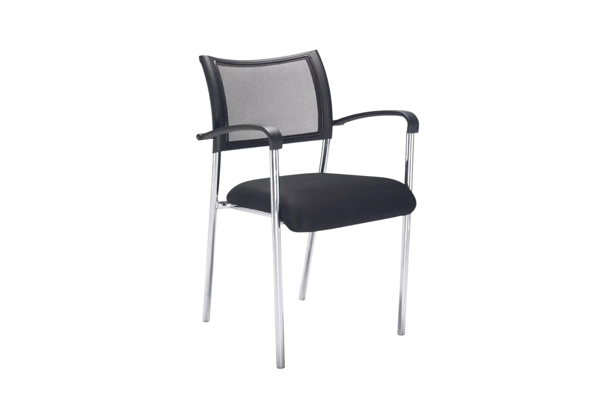 Jupiter Mesh Back Conference Armchair