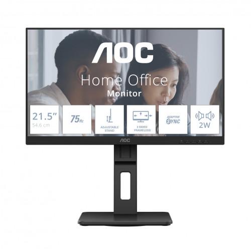 AOC 22” B2B FULL HD 1080P HDR PROLINE HEIGHT ADJ MONITOR