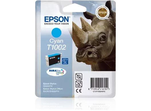 Epson Singlepack Cyan T1002 DuraBrite Ultra Ink