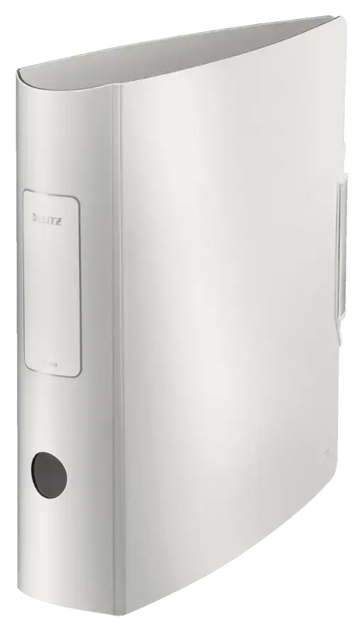 Leitz 180° Active Style Light Polyfoam Lever Arch File 80mm A4 Artic White Pack of 5 11080004