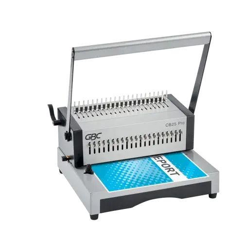 GBC CB25 Pro Heavy Duty Manual Punch and Comb Binding Machine Capacity 500 A4 Sheets