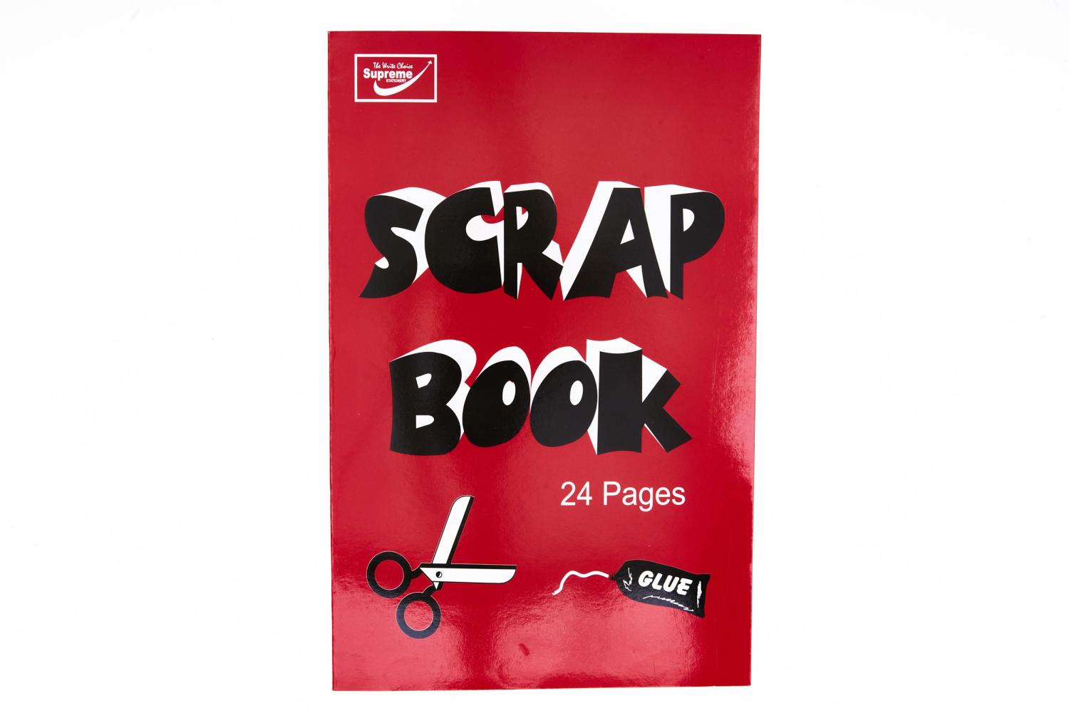 Supreme Stationery Scrap Book 24 Page 15x10