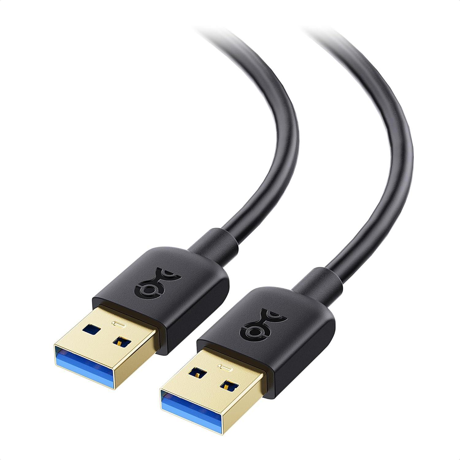 ValueX USB 3.0 Cable 3m USB A to A Cable, Male to Male 5Gbps super speed