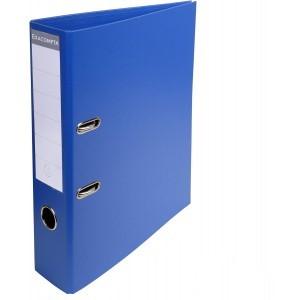 Exacompta - Ref 53752E - Prem'Touch PVC A4 Lever Arch File 70mm Spine, 75mm FSC-Certified - Dark Blue Cover - Pack of 10