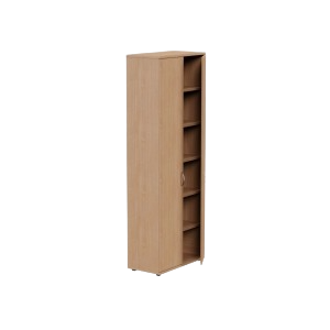 Kito Closed Storage Bookcase High Bookcase H2210mm Beech