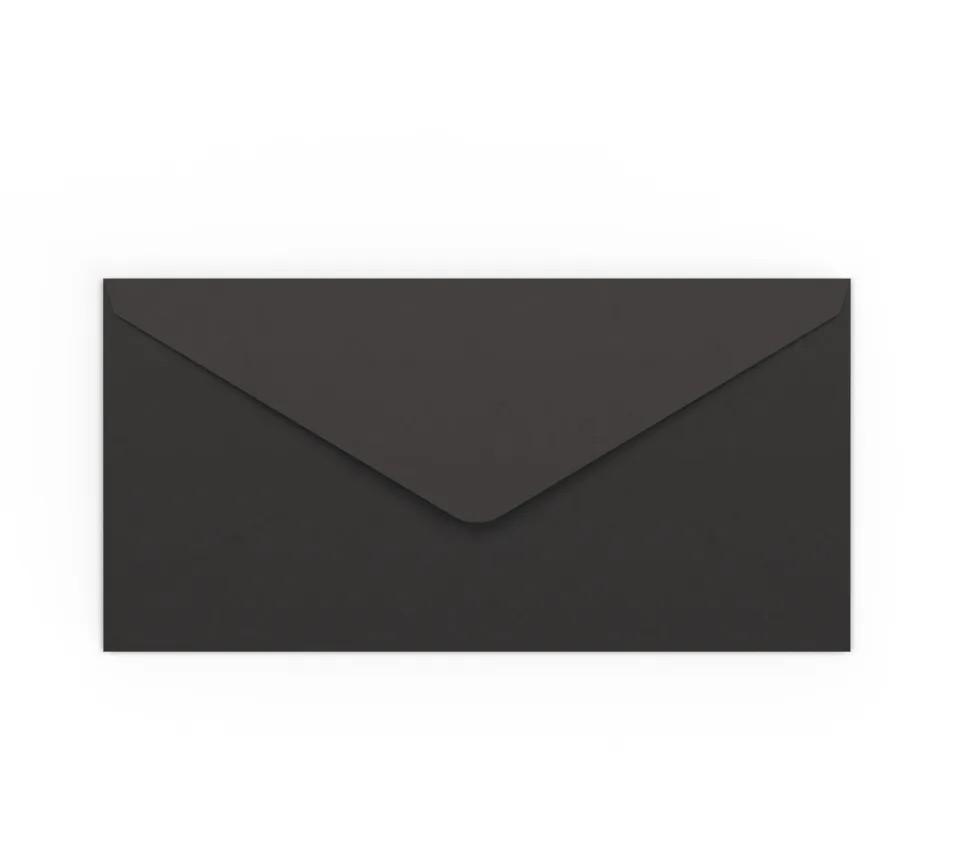 ValueX DL 110x220mm Clariana Black Envelope 120gsm Boxed 500
