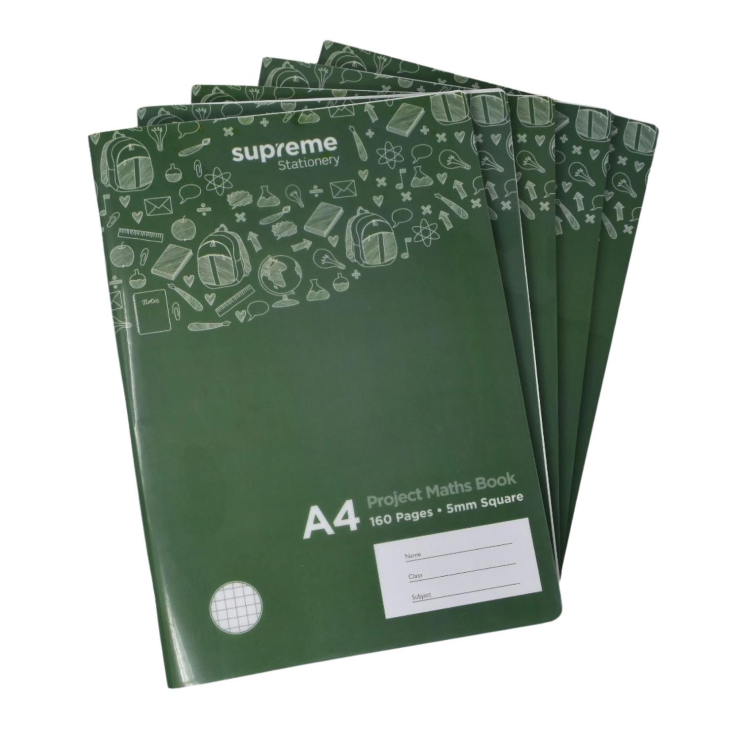 Supreme Durable Project Maths Copy 120 Page 5MM PP-3197