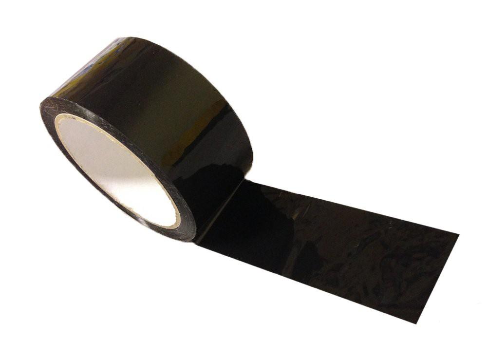 Black Lane Marking Tape PVC 50mm x 33m