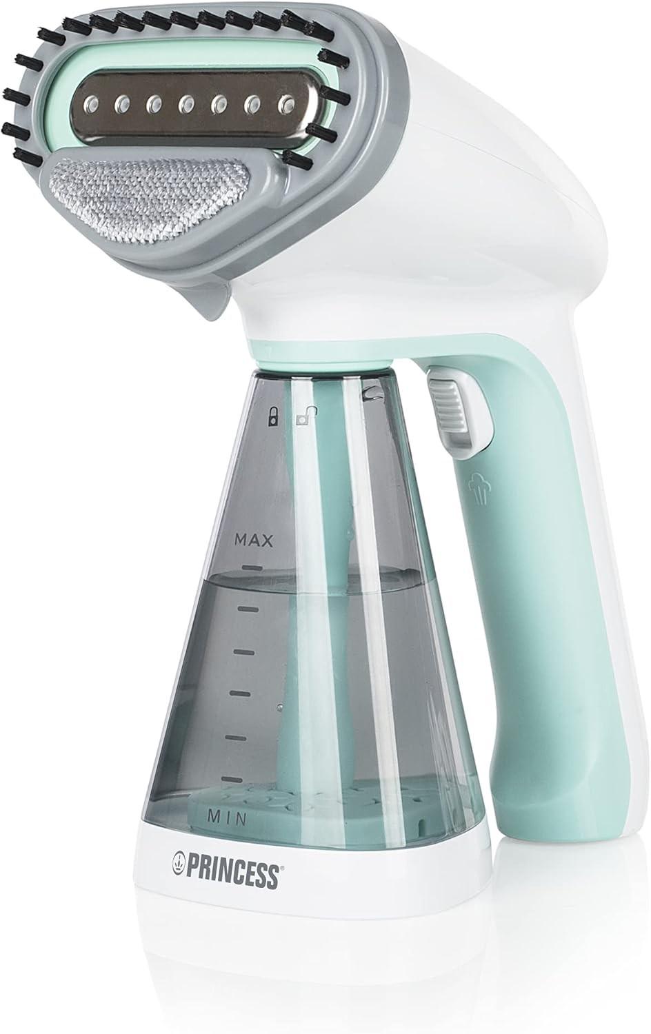 Princess 332846 Garment Steamer – Handheld – 2 Steam Settings - home or travel