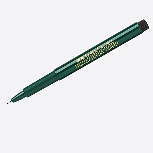 Faber-Castell Finepen 1511 fineliner, 0.4 mm Green 151163