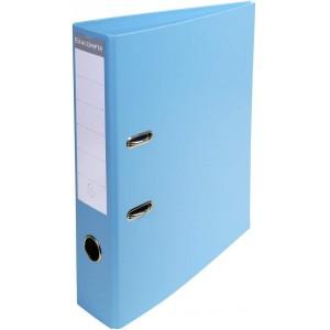 Exacompta - Ref 53702EA - Prem'Touch PVC A4 Lever Arch File 70mm Spine, 75mm FSC-Certified -Light Blue Cover