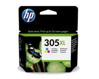 HP 305XL Ink Cartridge High Yield Multipack Tri-color CMY 3YM63AE