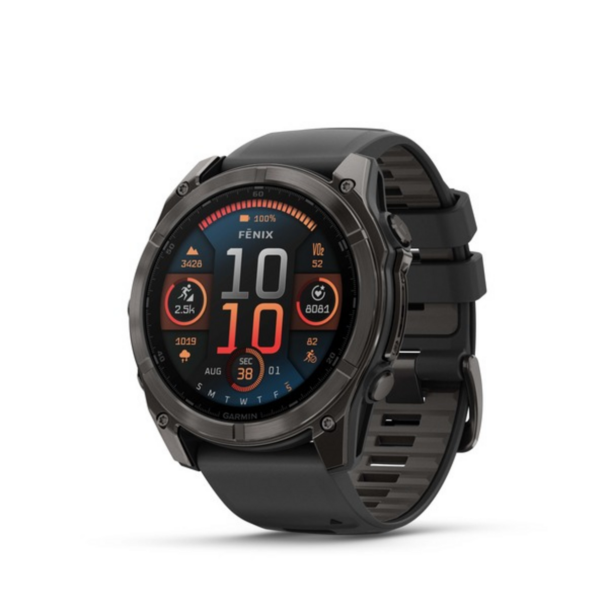 Garmin Wearable fenix 8 Sapphire / 010-02905-21 Black L