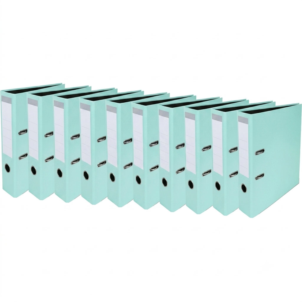 Exacompta Aquarel PremTouch LAF 80mm A4 Pastel Green 53568E - Pack of 10