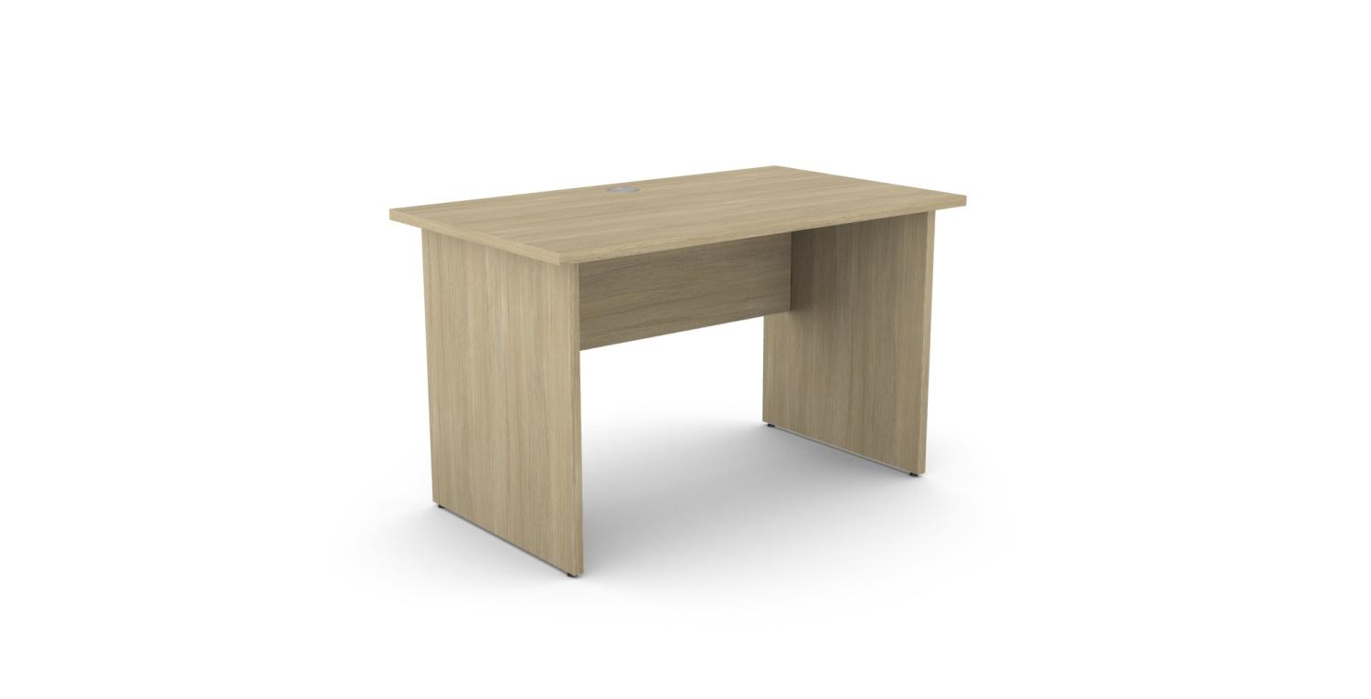 Ashford Home-Office Straight Leg Desk | 1200 x 700mm (W x D) | Urban Oak Finish