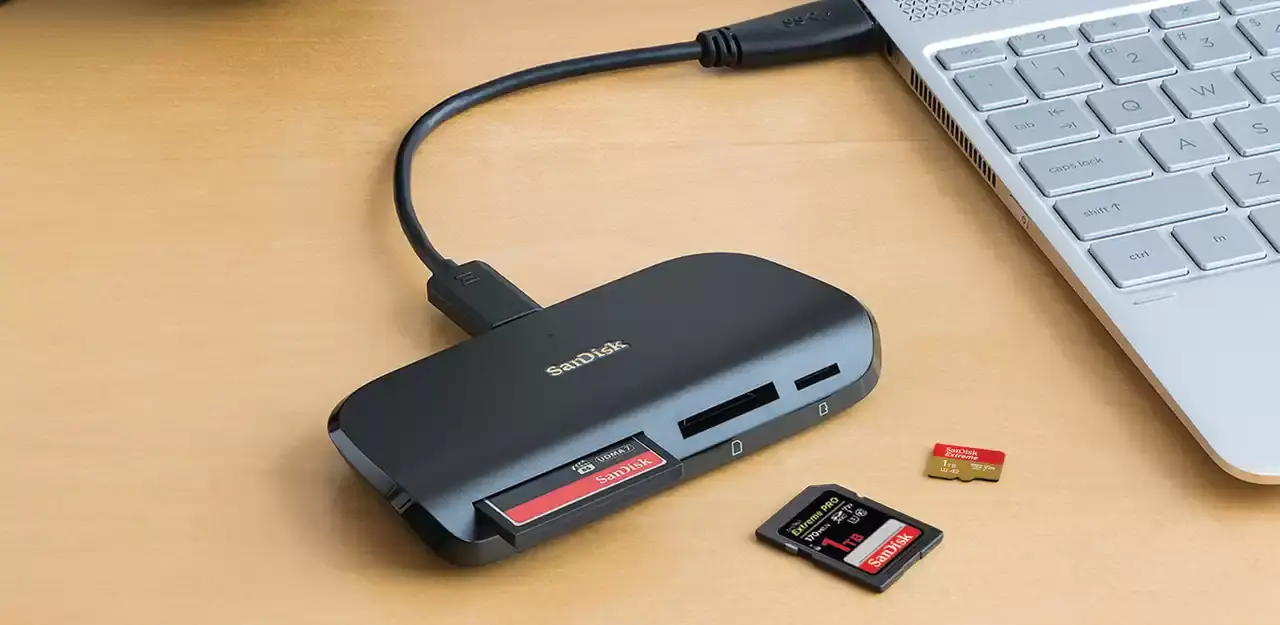 SanDisk ImageMate PRO USB-C Multi-Card Reader/Writer
