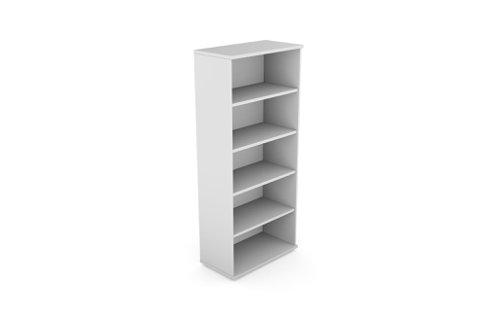 Kito Open Storage 1850mm, 18mm panel- 5 Level White
