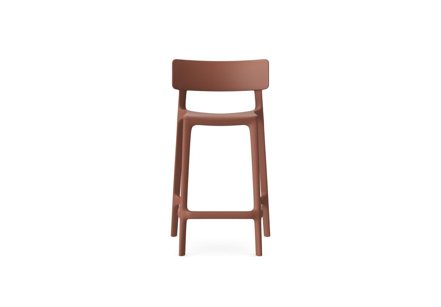 KB-DIVA / High Stool with Backrest