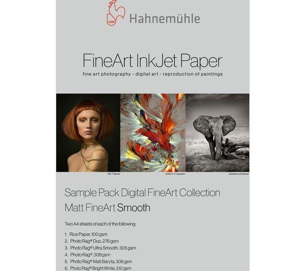 Hahnemühle Matt FineArt Smooth Sample/Trial Pack A4, 10 sheets 10640303