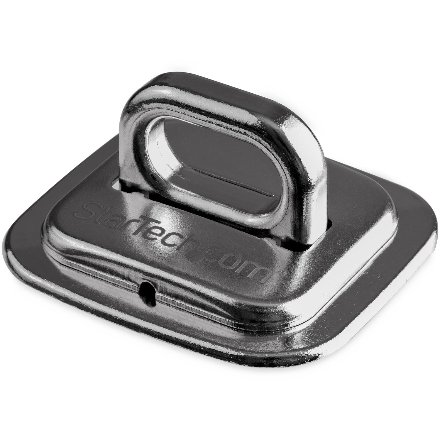 StarTech.com LTANCHOR Screw-On Laptop Cable Lock Anchor – Secure Lock Slot Attachment for Laptops & Desks
