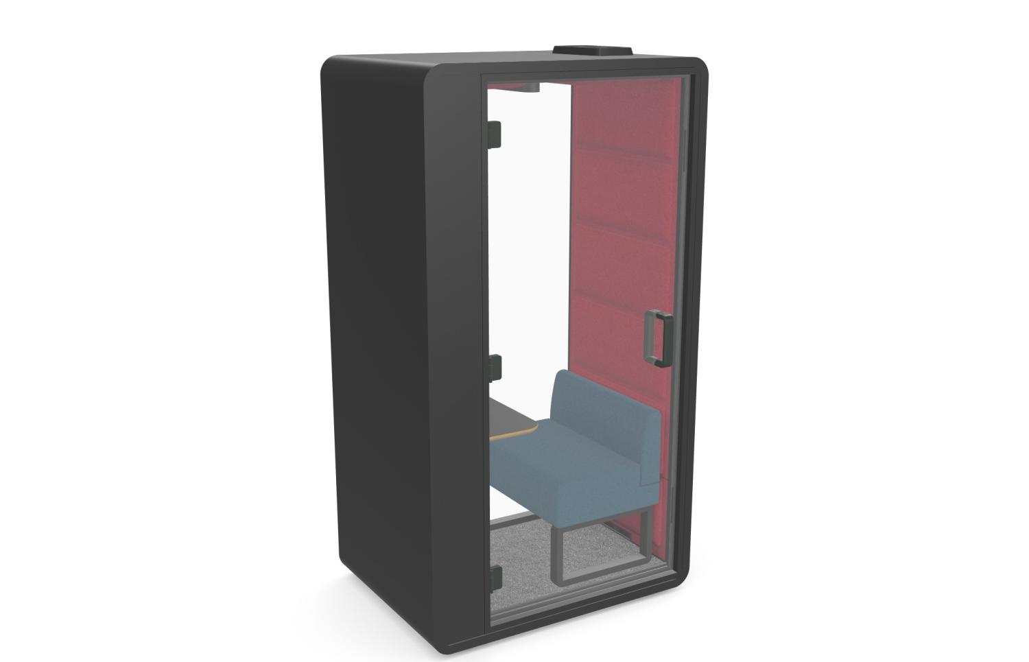 Hushfree.S Hybrid Booth - Acoustic Private and Working Pod | Customizable Option