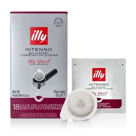 illy ESE Coffee Pods Intenso 18 per box