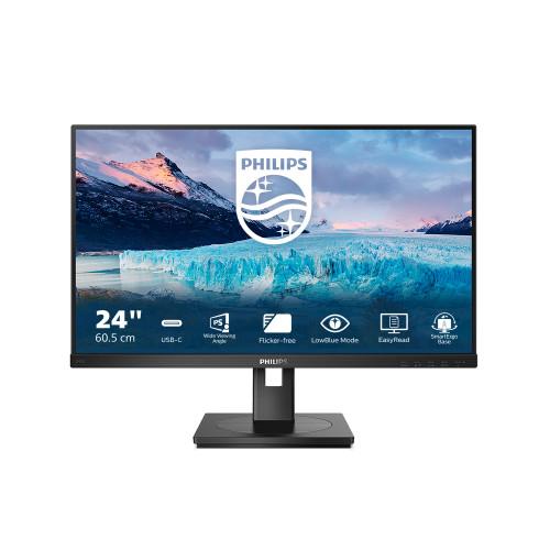 PHILIPS 24" LCD MONITOR WITH USB-C DOCKING FOR BUSINESS