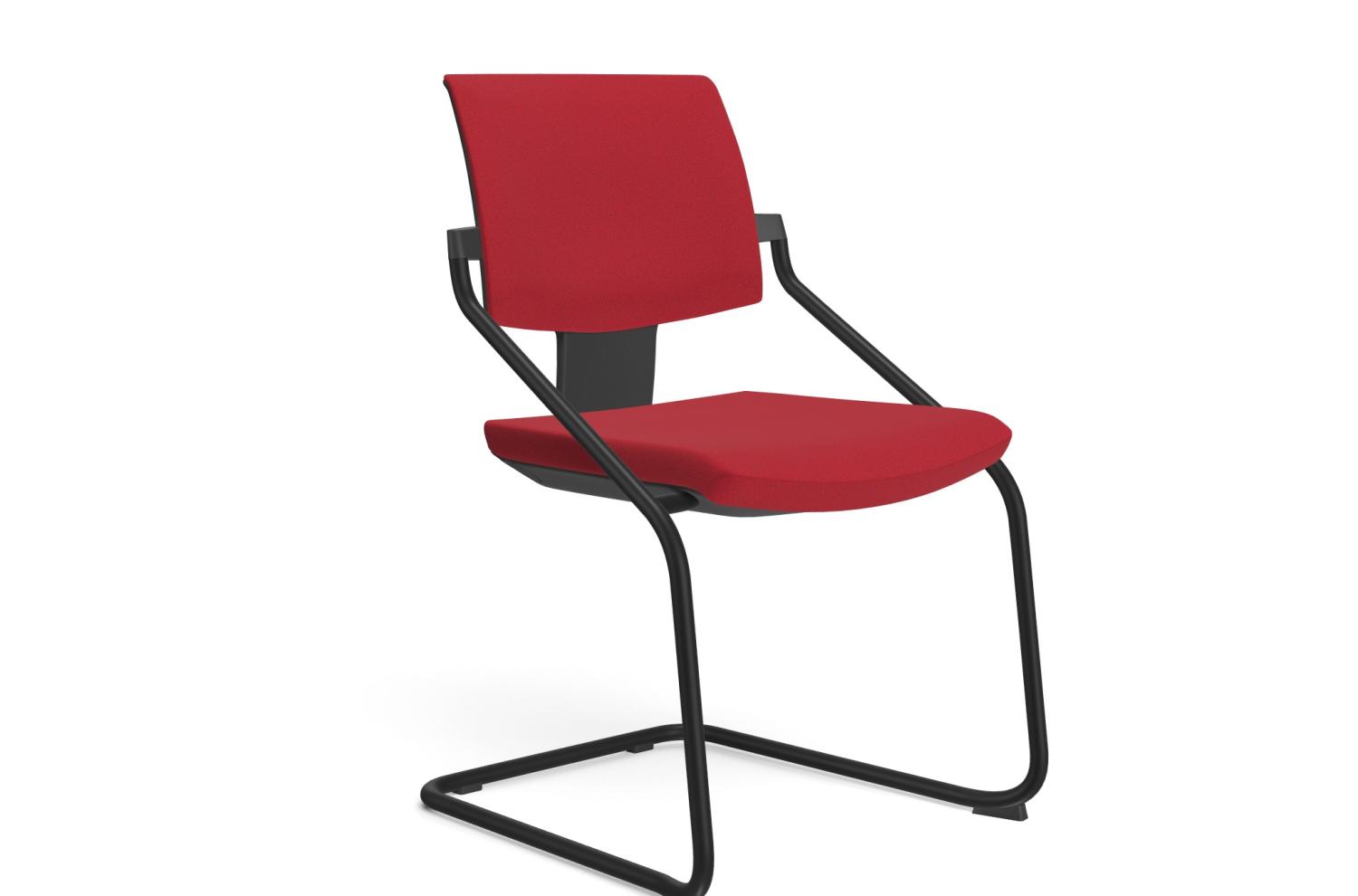 Xenon Net Stackable Visitor Chair, Cantilever Base - Model 20V | Customizable Option