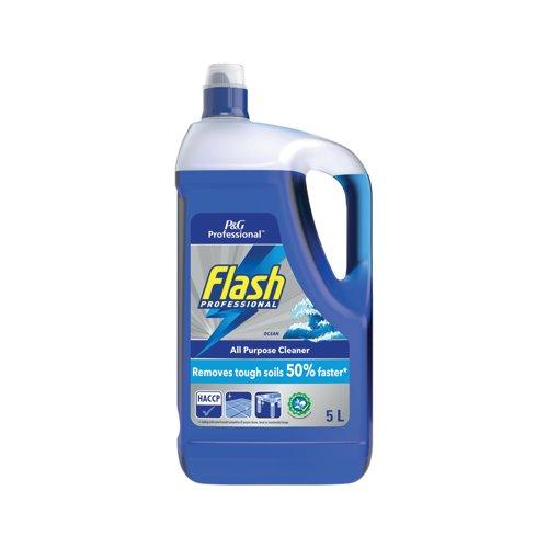 Flash Professional All Purpose Cleaner Ocean 5 Litre Multi-Surface Floor & Hard Surface Cleaner