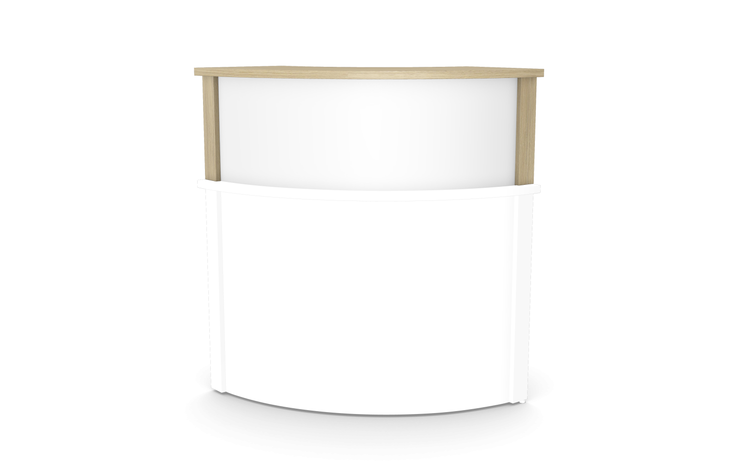 Ashford Reception Corner Metal Riser