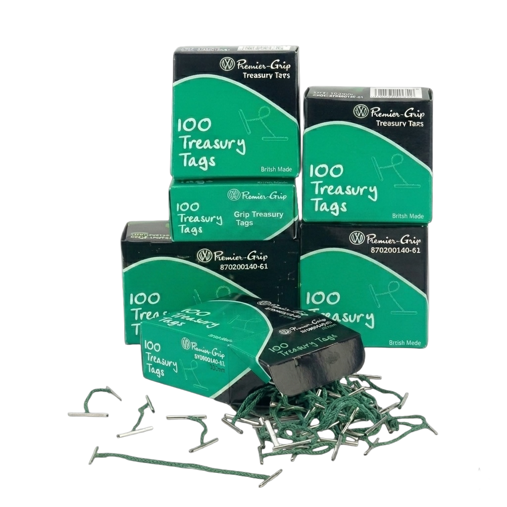 Premier Grip Treasury Tags 76mm (Pack of 100)