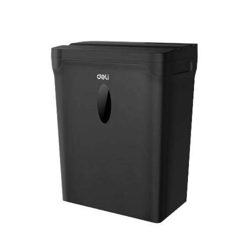 Deli P4 Small Paper Shredder ET014 - Compact Cross-Cut