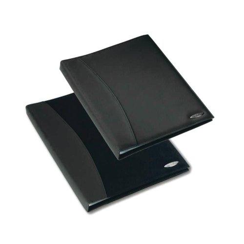 Rexel 2101189 Soft Touch Display Book A4 Black | 36 Pocket Professional Document Presentation Folder