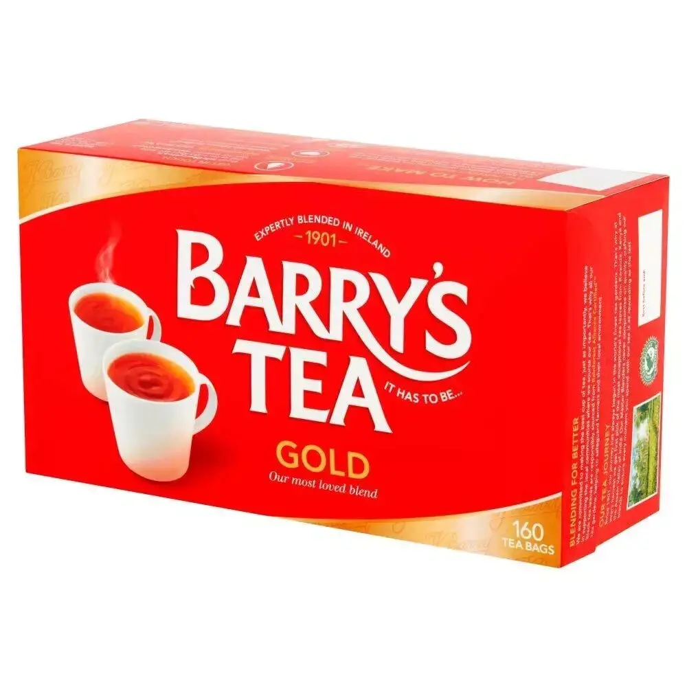 Barrys Gold Label 1 Cup Tea Bags 160 Pack 500G