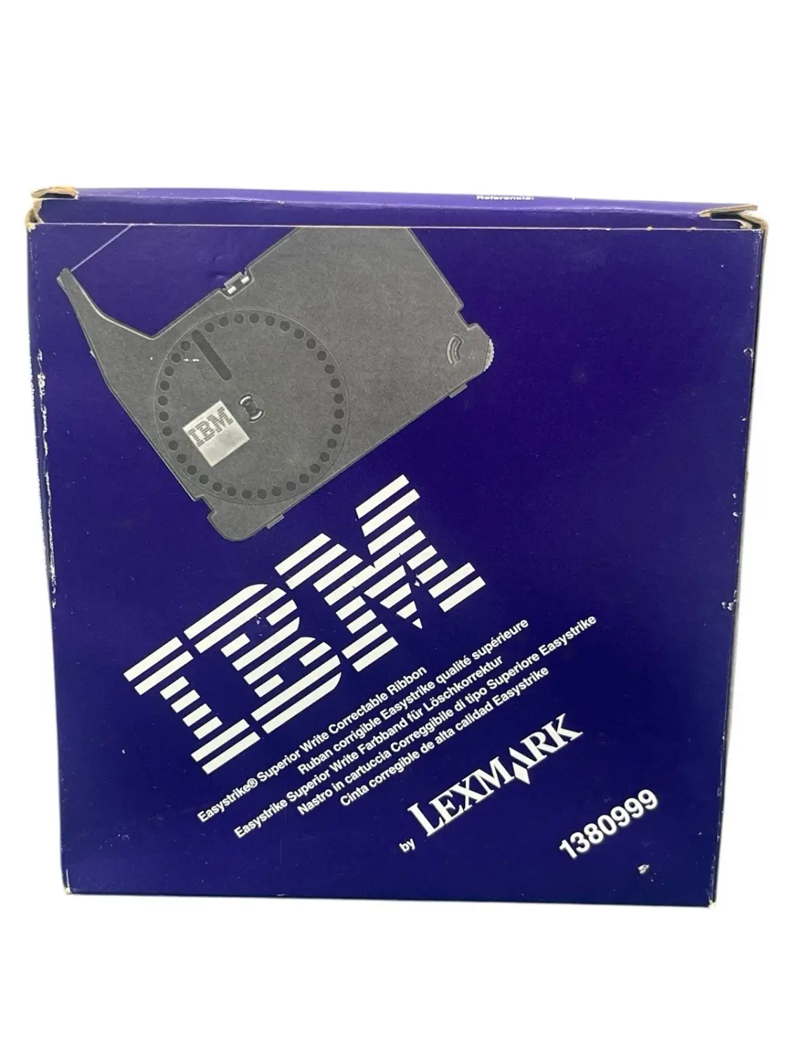 Original IBM 1380999 easystrike superior black ribbon