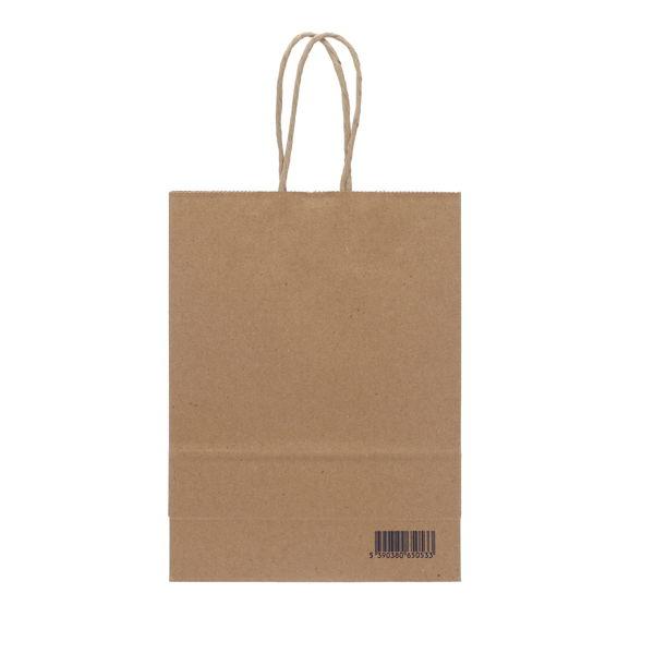 Concept Small Brown Kraft Paper Bags 180 x 240mm – Eco-Friendly Paper Gift & Retail Bags (Pack of 125)