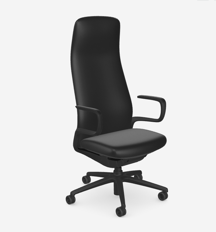 Exemplar Leather High Back Chair