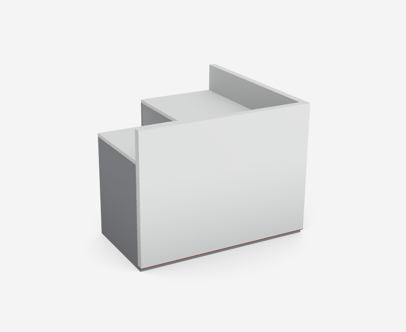 Balma - Furonto Middle Reception Front Desk Counter - Corner F2-06