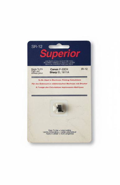 Superior SR-12 Calculator Ink Roller - Purple